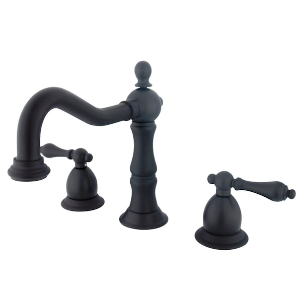 Kingston Brass KS1975AL 8" Widespread Bathroom Faucet, Oil Rubbed Bronze KS1975AL - main
